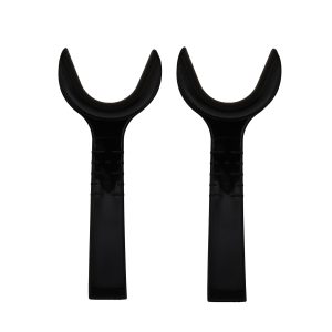 درمانش دهان باز کن دندانپزشکی مدل Z-50 بسته 2 عددی رنگ مشکی تجهیزات دندانپزشکی