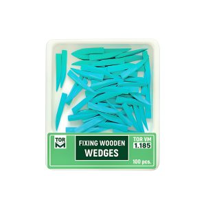 درمانش وج چوبی تور وی ام مدل 1.185 TorVM بسته 100 عددی تجهیزات دندانپزشکی