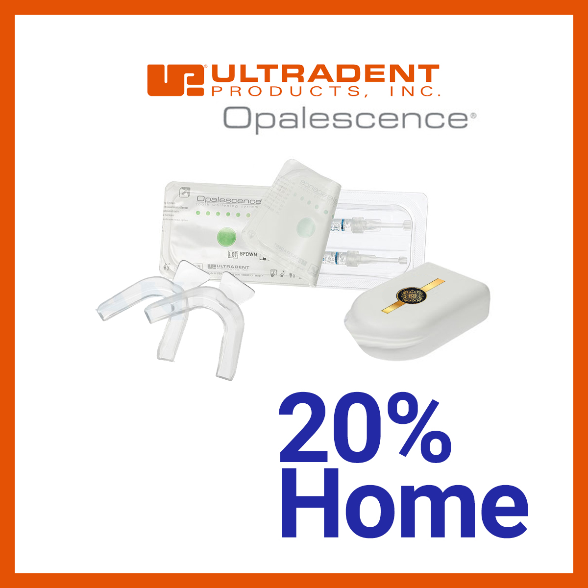 درمانش بلیچینگ سفید کننده دندان اوپالسنس مدل Home20% تجهیزات دندانپزشکی
