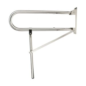 درمانش دستگیره کمکی آرامش سازان مدل تاشو پایه دار کروم توانبخشی