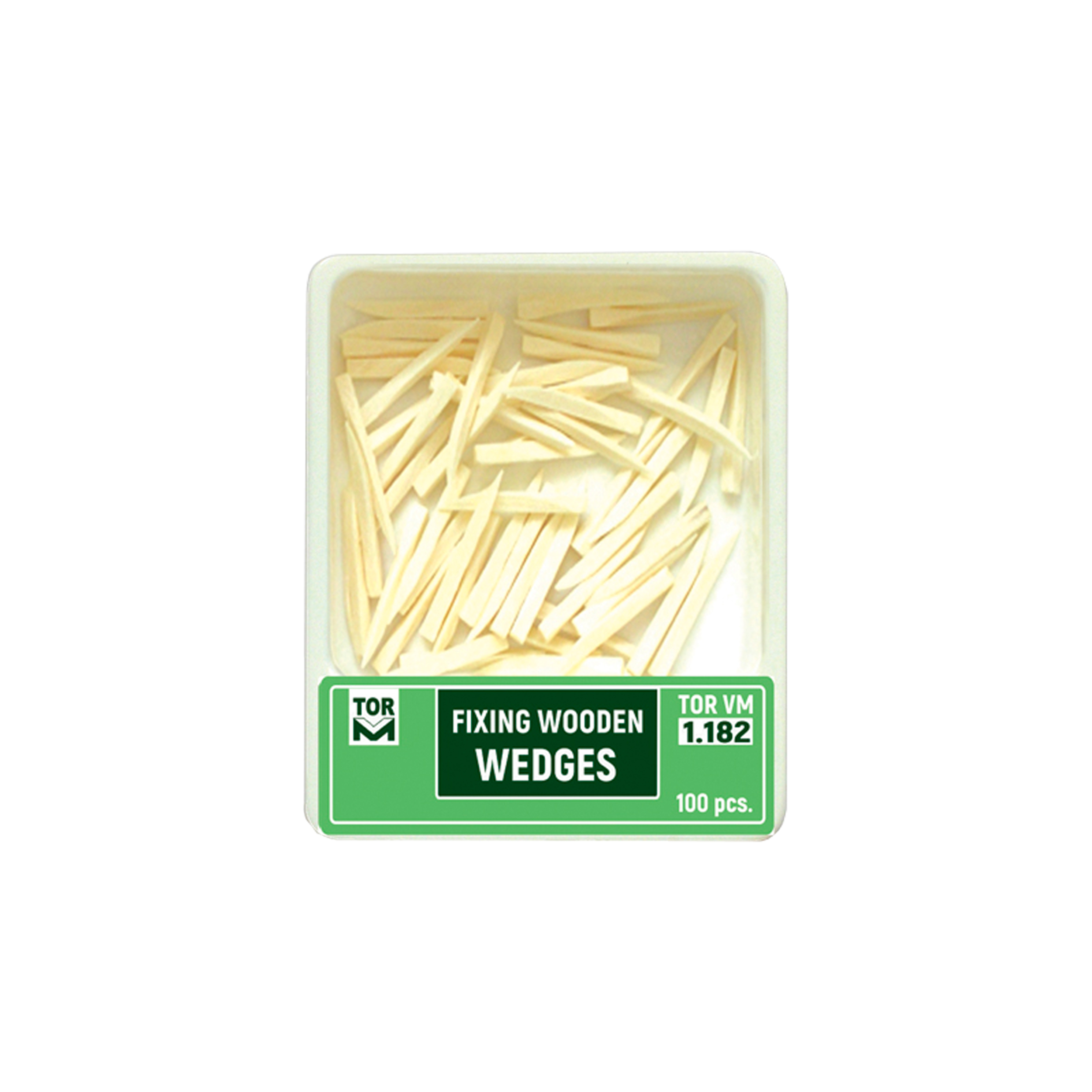 درمانش وج دندانپزشکی تورویام مدل 1182 بسته 100 عددی تجهیزات دندانپزشکی