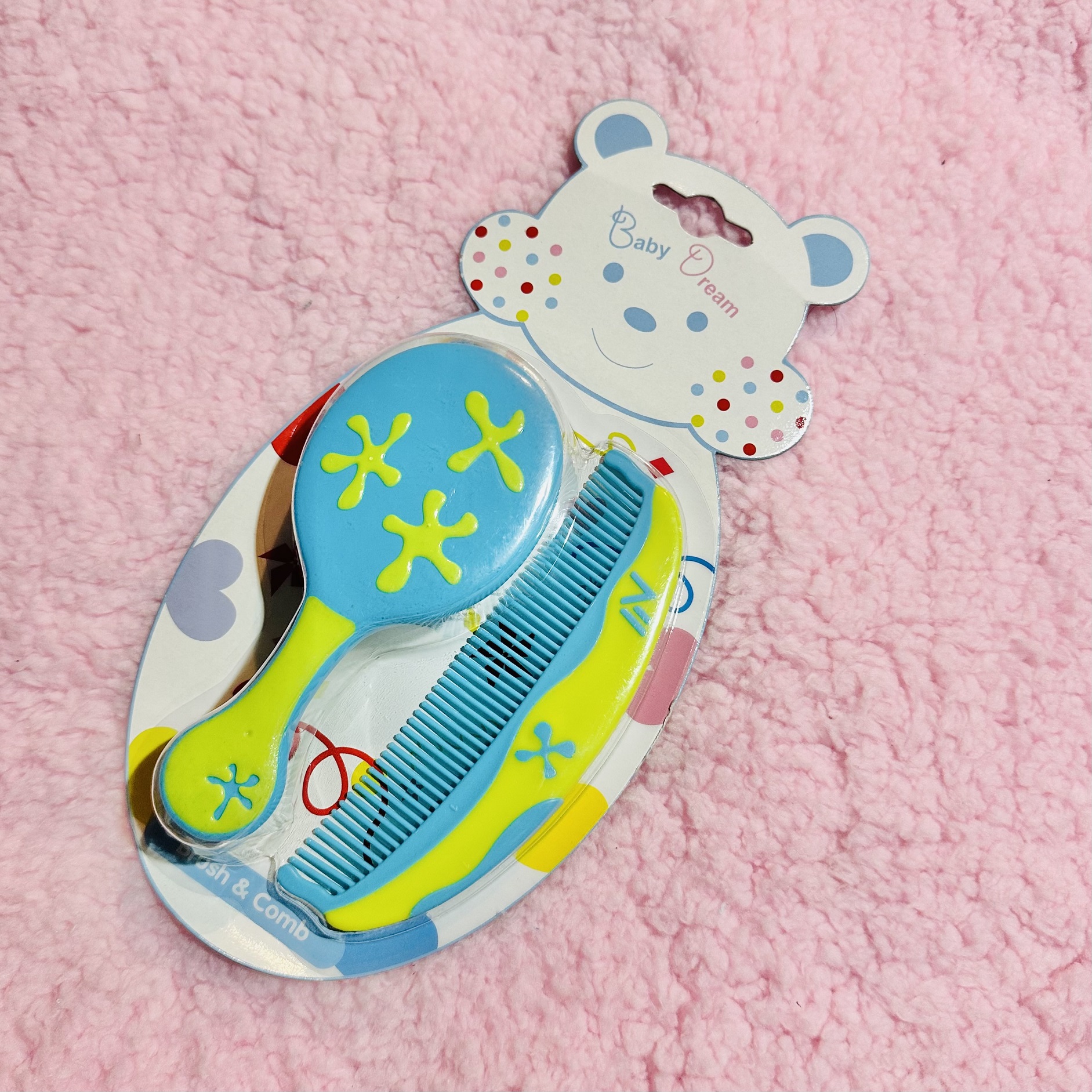 درمانش ست شانه و برس مدل Sweet world کد 2024 بهداشت و سلامت کودک