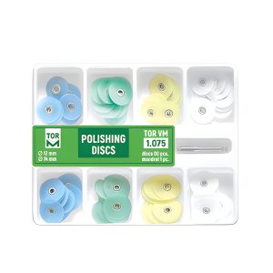 درمانش کیت دیسک پرداخت تور وی ام مدل TorVM 1.075 بسته 80 عددی تجهیزات دندانپزشکی