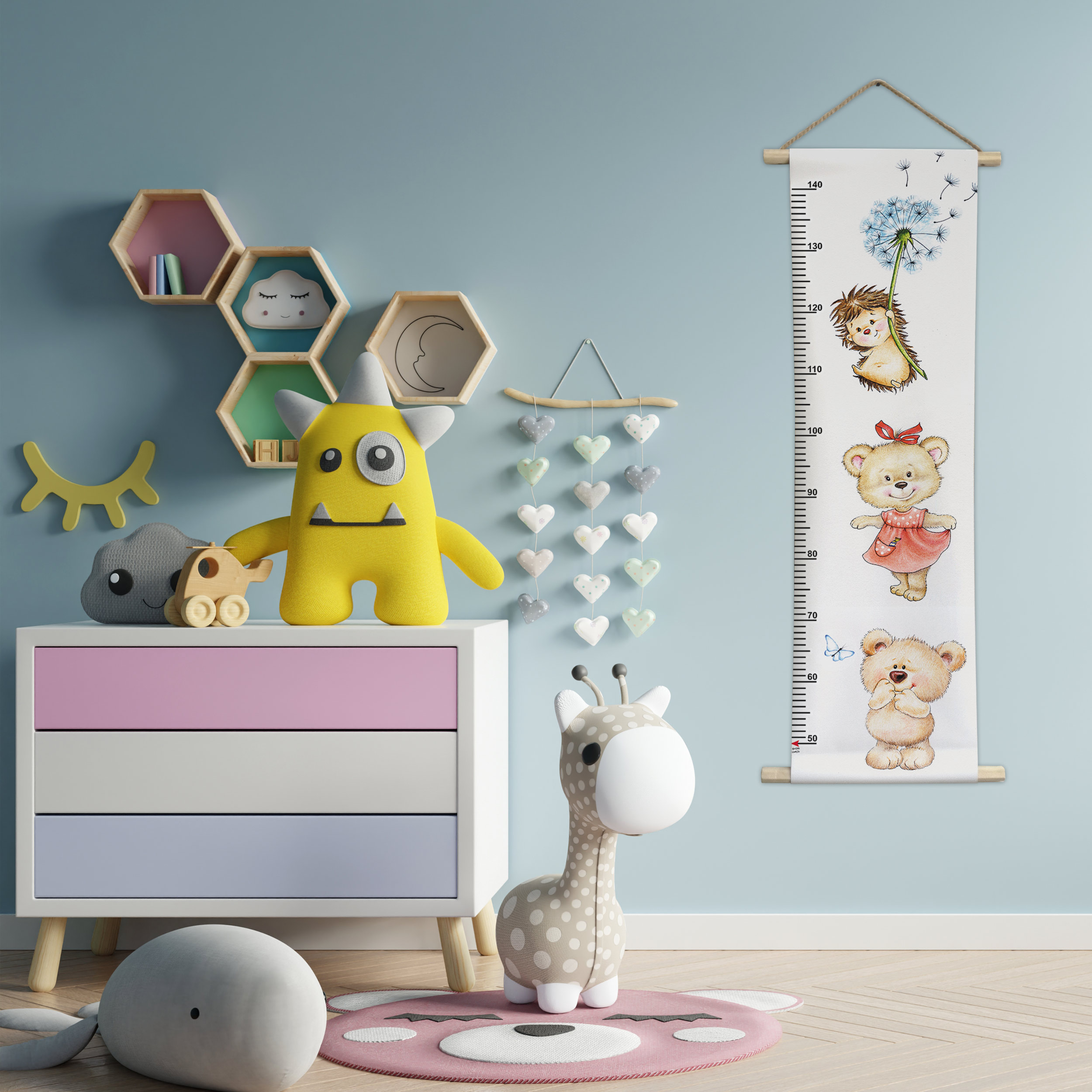 درمانش متر اندازه گیری کودک بنی دکو مدل 14 بهداشت و سلامت کودک