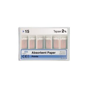 درمانش کن کاغذی دندانپزشکی اتا مدل 40 کد 02 بسته 200 عددی تجهیزات دندانپزشکی