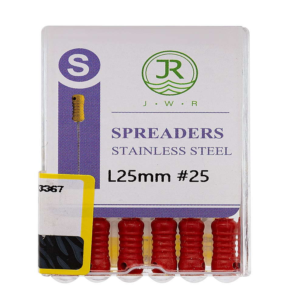 درمانش اسپریدر دندانپزشکی جی دبلیو آر مدل 25 بسته 6 عددی تجهیزات دندانپزشکی