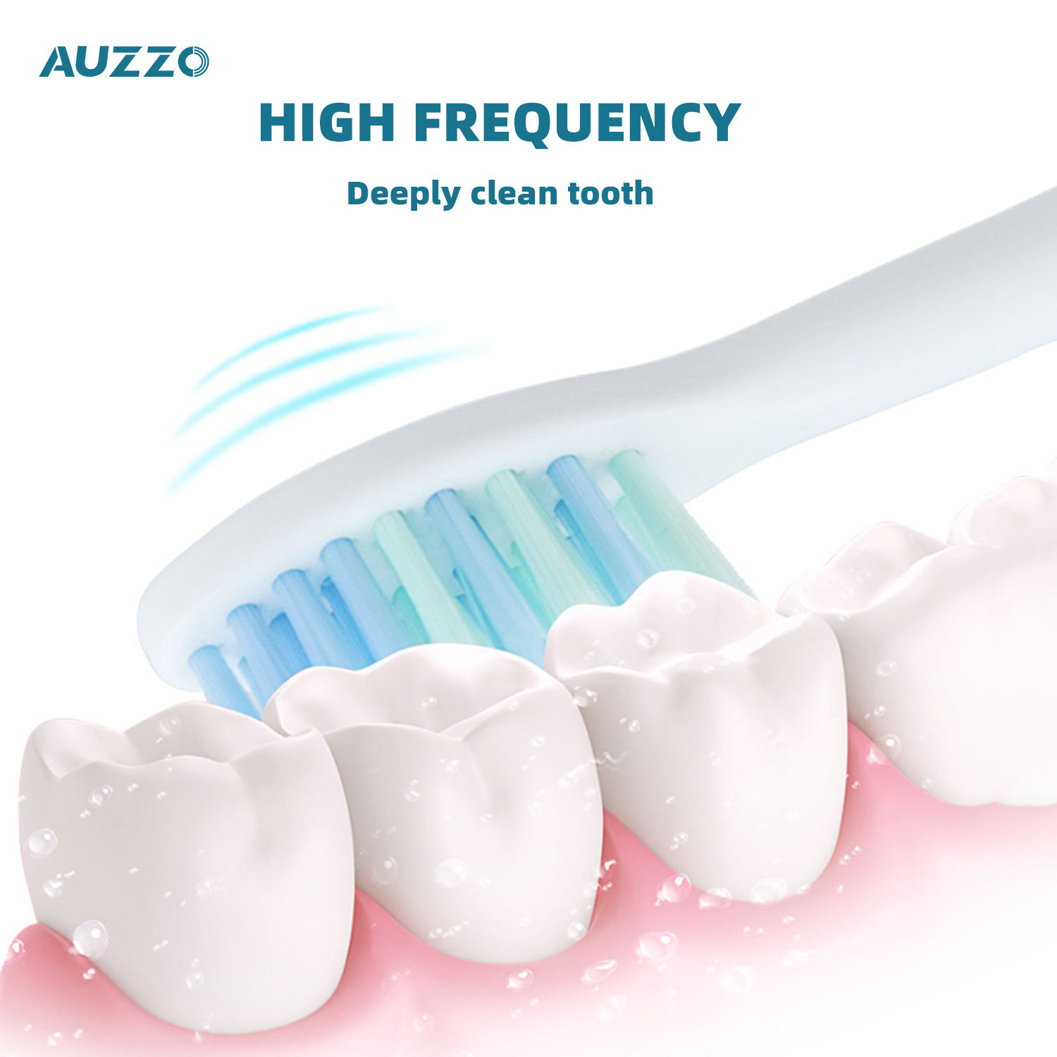 درمانش مسواک برقی مدل JBM-T2S به همراه سری یدک تجهیزات دندانپزشکی