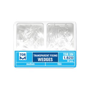 درمانش کیت وج پلاستیکی تور وی ام مدل 1.820 TorVM بسته 80 عددی تجهیزات دندانپزشکی