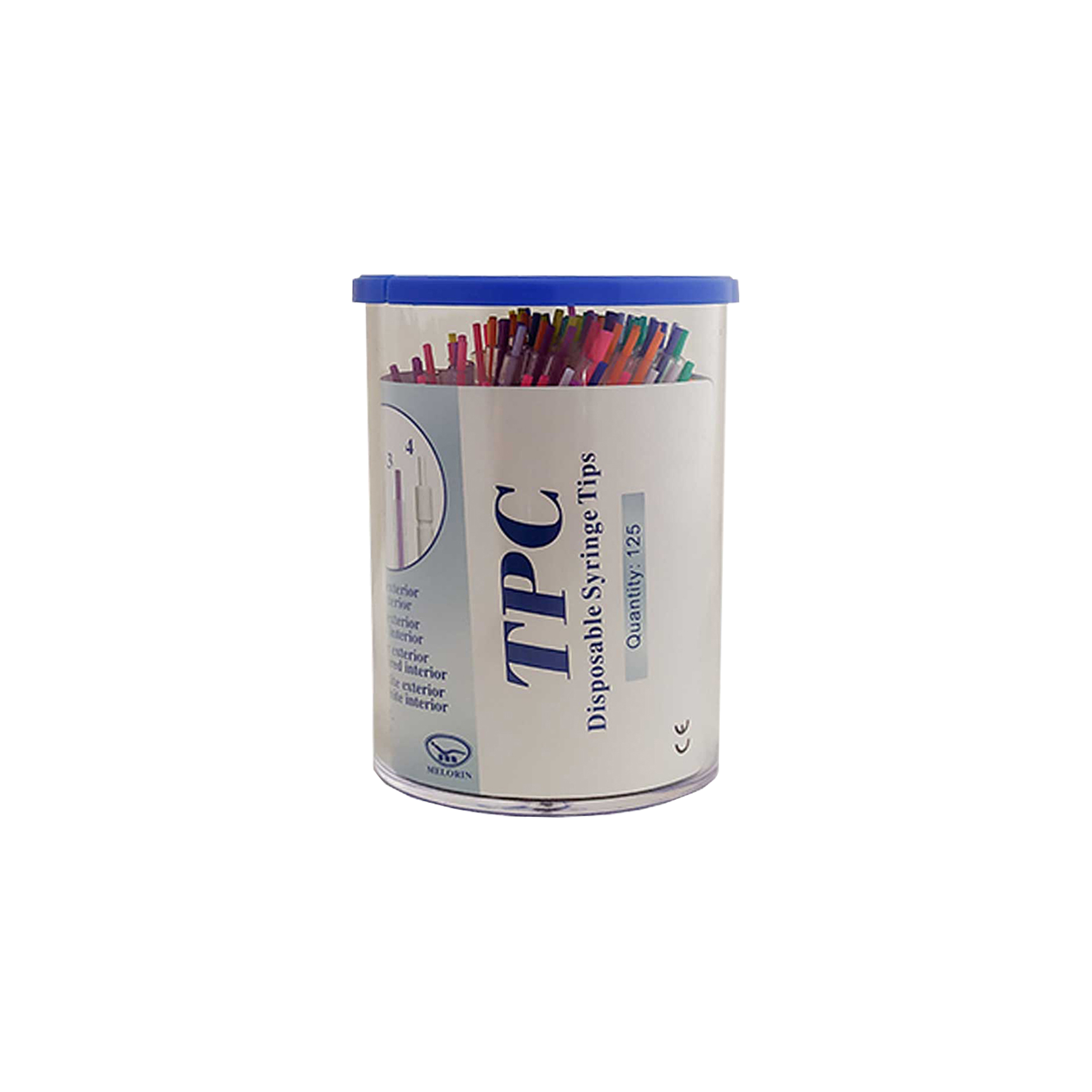 درمانش سر پوآر یکبار مصرف دندانپزشکی تی پی سی مدل 01 بسته 125 عددی تجهیزات دندانپزشکی