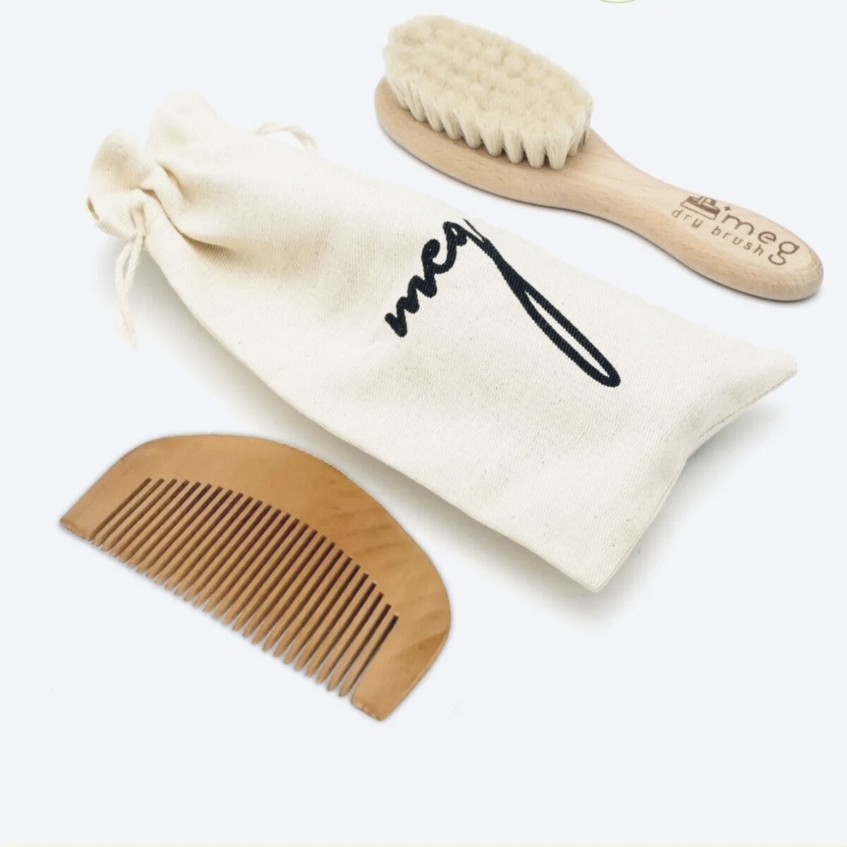 درمانش ست شانه و برس کودک مدل مگ درای نچرال بهداشت و سلامت کودک