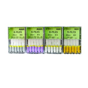 درمانش کا فایل دندانپزشکی مانی مدل 4 مجموعه 4 عددی تجهیزات دندانپزشکی