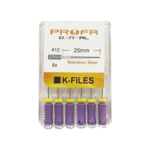 درمانش کا فایل دندانپزشکی پروفا مدل 25 کد 10 بسته 6 عددی تجهیزات دندانپزشکی