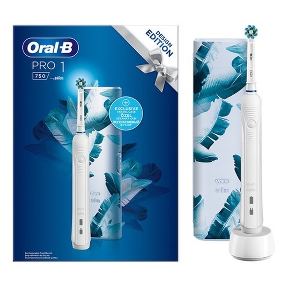 درمانش مسواک برقی اورال-بی مدل PRO 1 750 Cross Action تجهیزات دندانپزشکی