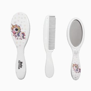 درمانش ست شانه و برس کودک مدل 990 بسته 3 عددی بهداشت و سلامت کودک