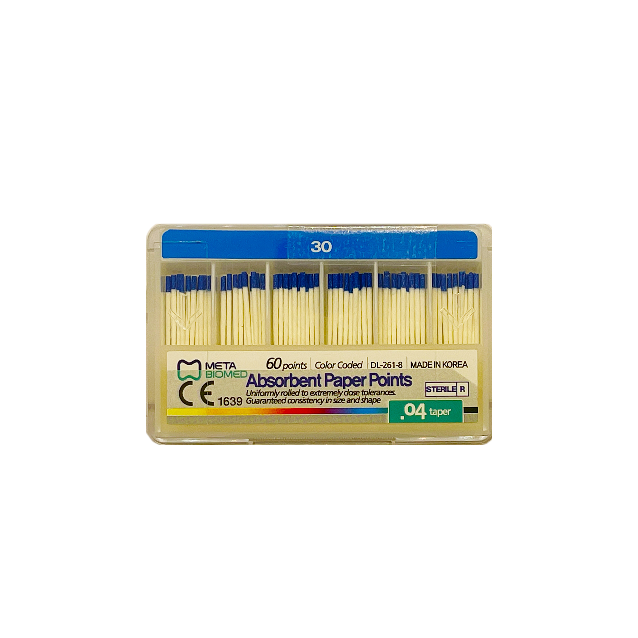 درمانش کن کاغذی دندانپزشکی متا بایومد مدل 30 بسته 200 عددی تجهیزات دندانپزشکی