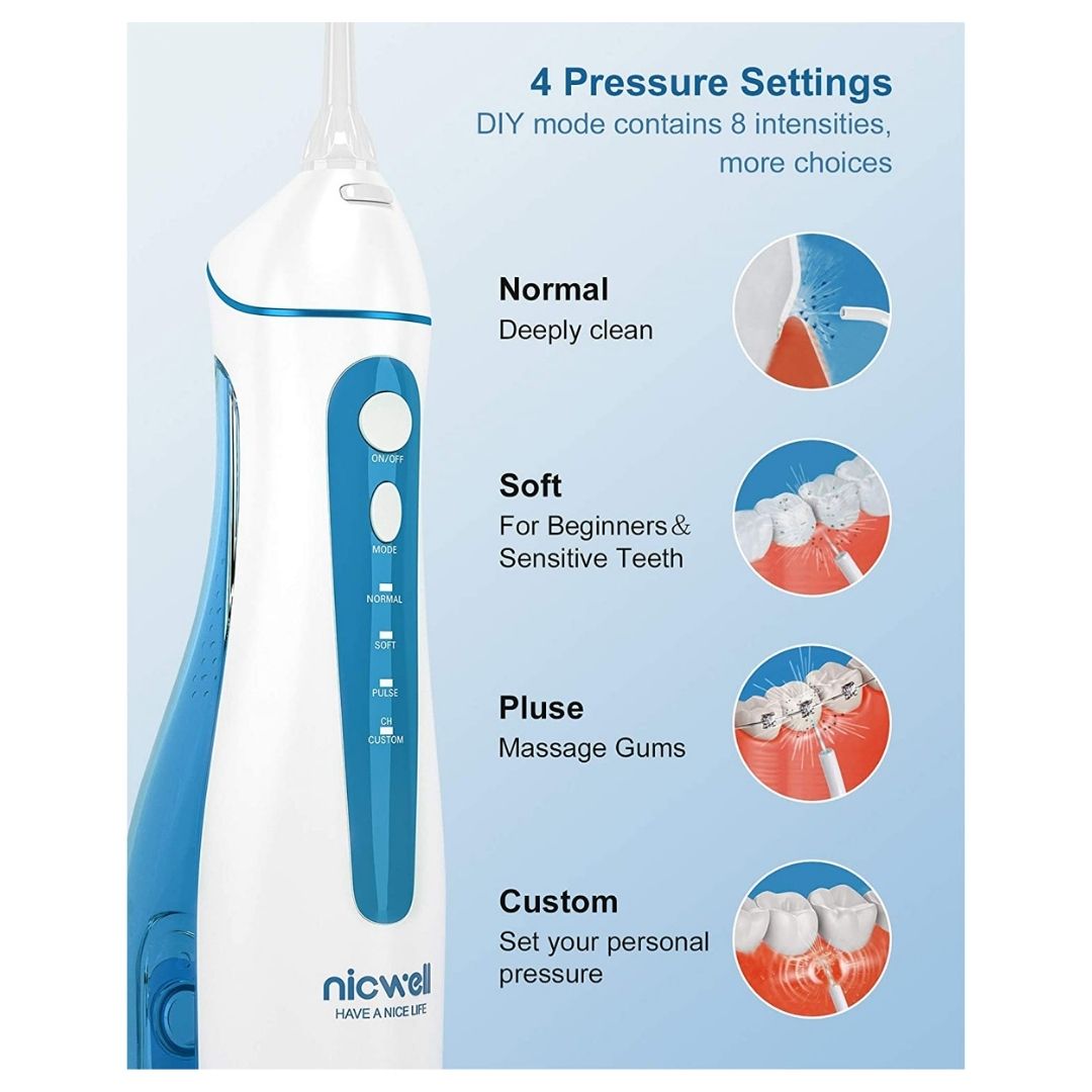 درمانش دستگاه واتر جت شست و شوی دهان و دندان نیک ول مدل F5025 تجهیزات دندانپزشکی