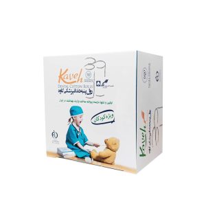 درمانش رول پنبه دندانپزشکی اطفال کاوه مدل S بسته 600 عددی تجهیزات دندانپزشکی