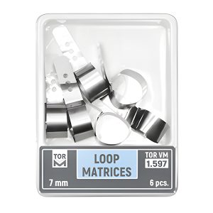 درمانش نوار ماتریس لوپ تور وی ام مدل 1.597 TorVM بسته 6 عددی تجهیزات دندانپزشکی