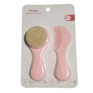 درمانش ست شانه و برس کودک پیکولا مدل Natural Type-2022 بهداشت و سلامت کودک