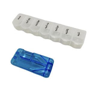 درمانش محفظه نگهداری قرص مدل FT به همراه دستگاه تقسیم قرص دستگاه های عمومی پزشکی