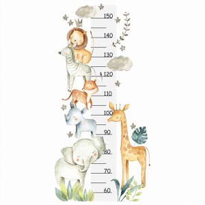درمانش استیکر اندازه گیری کودک راتیانا مدل دنیای حیوانات 02 بهداشت و سلامت کودک