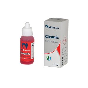 درمانش محلول لکه بر دندان نیک درمان مدل Cleanic (T.S.R) حجم 30 میلی لیتر تجهیزات دندانپزشکی