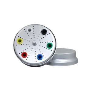 درمانش جای فایل گرد پیشرو سبز فیدار مدل قابل اتوکلاو بسته 72 عددی تجهیزات دندانپزشکی