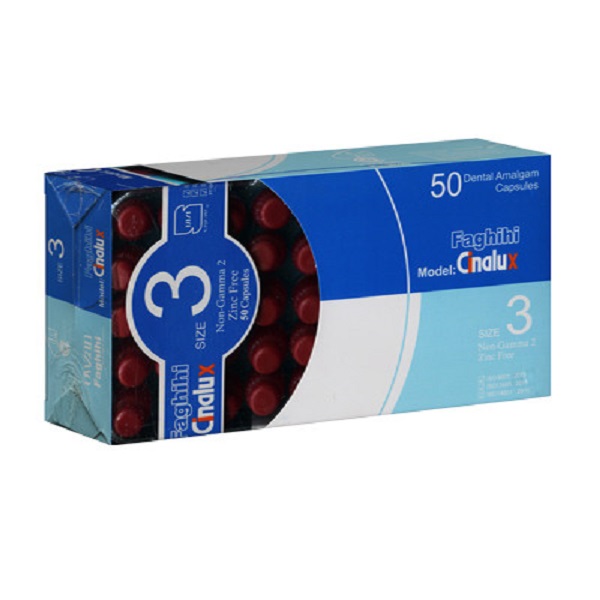 درمانش آمالکپ دندانپزشکی فقیهی مدل 3 مجموعه 50 عددی تجهیزات دندانپزشکی