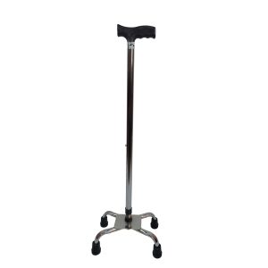 درمانش عصا چهار پایه مدل استیل کد 02 توانبخشی