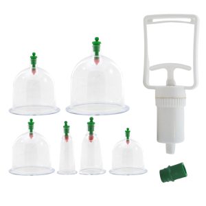 درمانش بادکش بدن مدل CU بسته 6 عددی دستگاه های عمومی پزشکی