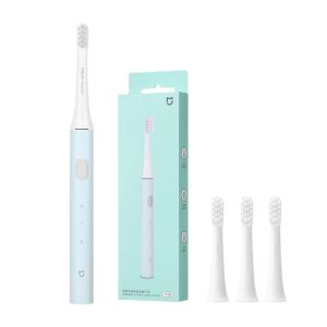 درمانش مسواک برقی میجیا مدل T100 به همراه سری یدک بسته سه عددی تجهیزات دندانپزشکی