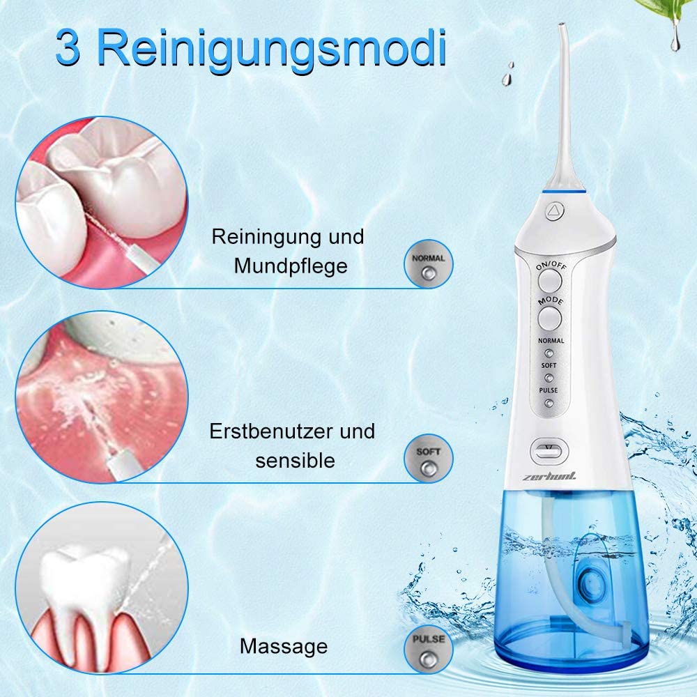 درمانش دستگاه واتر جت شست و شوی دهان و دندان زرهانت مدل 1591 تجهیزات دندانپزشکی