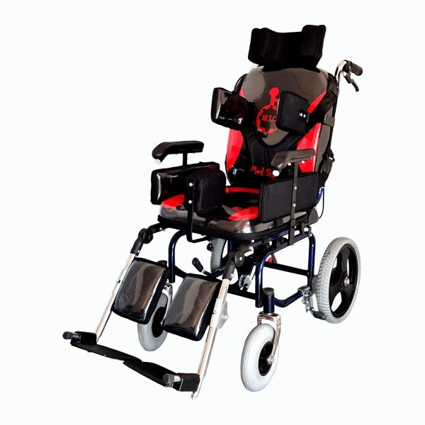 درمانش ویلچر موژان طب مدل فلج مغزی کد 958LCA-36 توانبخشی