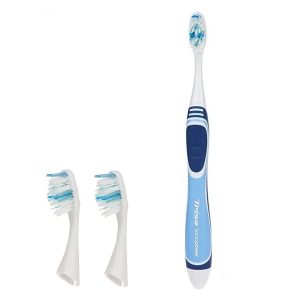 درمانش مسواک برقی تریزا مدل Sonic power Complete Protection به همراه سری یدک بسته 2 عددی تجهیزات دندانپزشکی