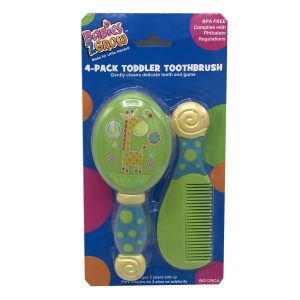 درمانش ست شانه و برس کودک مدل زرافه بهداشت و سلامت کودک