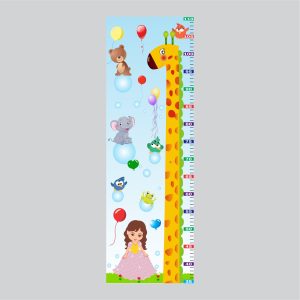 درمانش استیکر اندازه گیری قد طرح زرافه کد 2 بهداشت و سلامت کودک