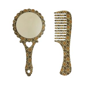 درمانش ست شانه و برس طرح سنتی کد 150402 بهداشت و سلامت کودک