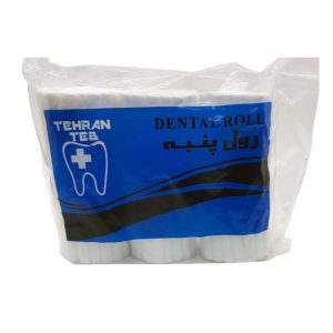 درمانش رول پنبه دندانپزشکی تهران طب مدل 96 بسته 600 عددی تجهیزات دندانپزشکی