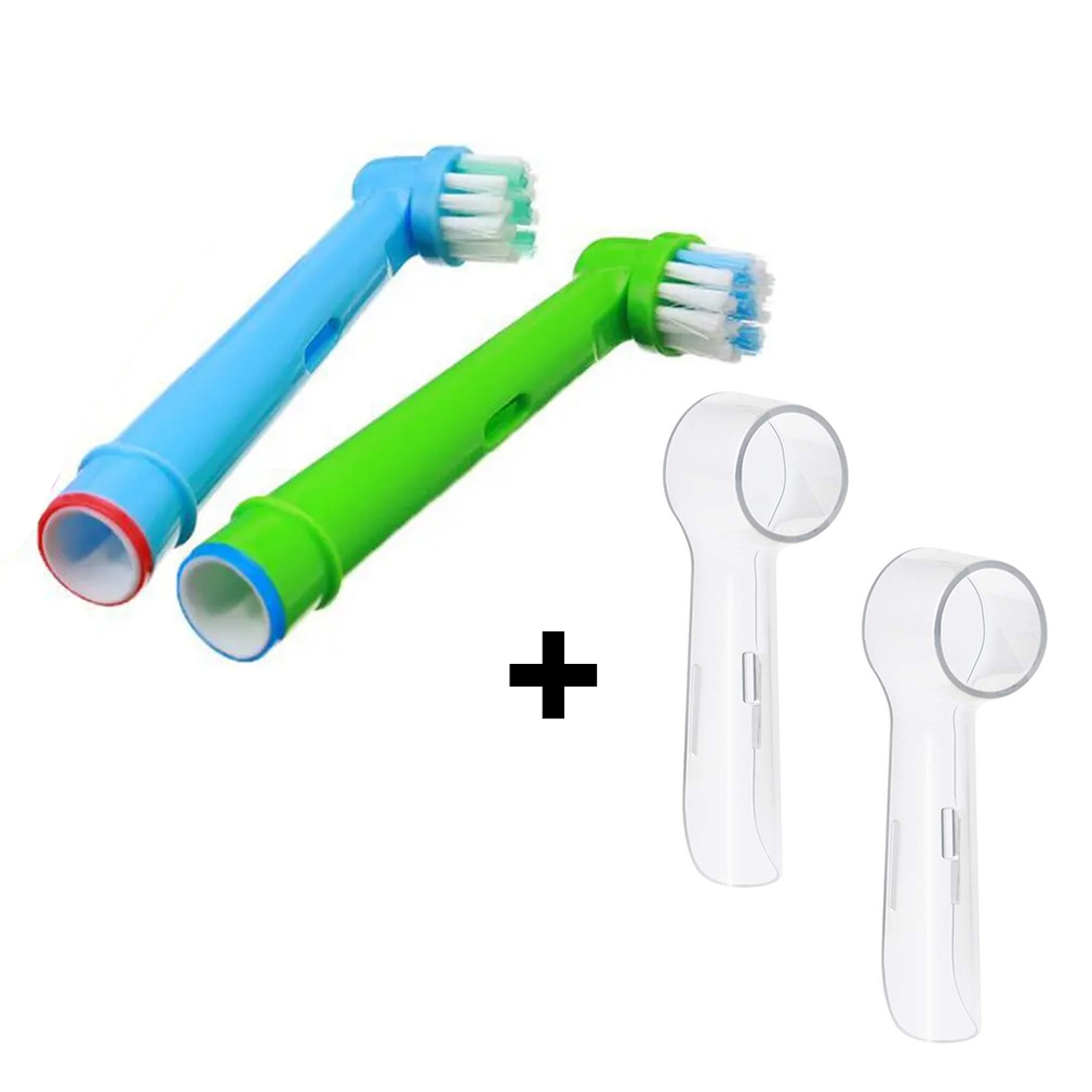 درمانش سری یدک مسواک برقی مدل Sponge Bob بسته 2 عددی تجهیزات دندانپزشکی