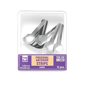 درمانش نوار ماتریس قدامی تور وی ام مدل 1.388 TorVM بسته 12 عددی تجهیزات دندانپزشکی